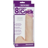 Ультрареалистичная насадка для трусиков Vac-U-Lock 8  ULTRASKYN Cock - 20,57 см. - Doc Johnson - купить с доставкой в Челябинске