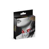 Красный чокер с замком в форме сердца - Bijoux Pour Toi - купить с доставкой в Челябинске