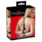 Фиксация на шею и запястья Bad Kitty Neck and Hand Restraints - Orion - купить с доставкой в Челябинске