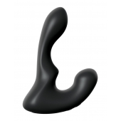 Черный анальный вибростимулятор P-Spot Milker - 14 см. - Pipedream - в Челябинске купить с доставкой