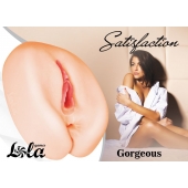 Мастурбатор с 2 тоннелями Satisfaction Gorgeous - Lola Games - в Челябинске купить с доставкой