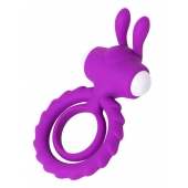 Фиолетовое эрекционное кольцо на пенис JOS  GOOD BUNNY - JOS - в Челябинске купить с доставкой