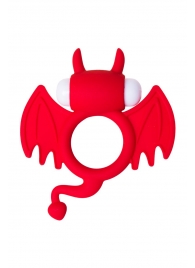 Красное эрекционное кольцо на пенис JOS COCKY DEVIL - JOS - в Челябинске купить с доставкой