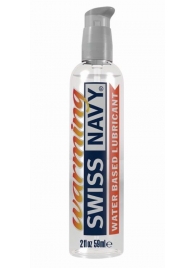 Разогревающий лубрикант на водной основе Swiss Navy Warming Lube - 59 мл. - Swiss navy - купить с доставкой в Челябинске