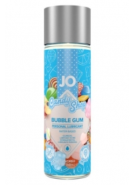 Смазка на водной основе Candy Shop Bubblegum с ароматом жвачки - 60 мл. - System JO - купить с доставкой в Челябинске