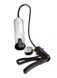 Вакуумная мужская помпа с датчиком давления Pro-Gauge Power Pump - Pipedream - в Челябинске купить с доставкой