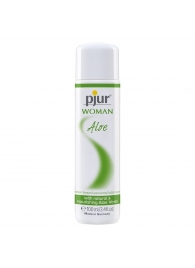 Лубрикант на водной основе pjur WOMAN Aloe - 100 мл. - Pjur - купить с доставкой в Челябинске