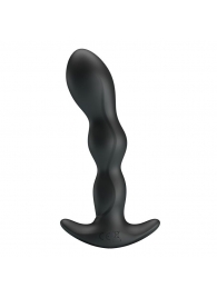 Черный анальный стимулятор простаты с вибрацией Special Anal Massager - 14,5 см. - Baile - в Челябинске купить с доставкой