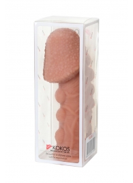 Насадка на фаллос с пузыриками, венками и ребристостью KOKOS Extreme Sleeve 09 - 12,7 см. - KOKOS - в Челябинске купить с доставкой