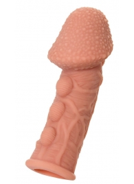 Насадка на фаллос с пузыриками, венками и ребристостью KOKOS Extreme Sleeve 09 - 12,7 см. - KOKOS - в Челябинске купить с доставкой