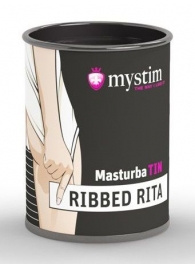 Компактный мастурбатор MasturbaTIN Ribbed Rita - MyStim - в Челябинске купить с доставкой