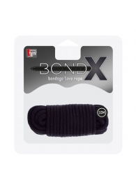 Черная веревка для связывания BONDX LOVE ROPE - 10 м. - Dream Toys - купить с доставкой в Челябинске