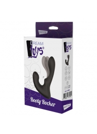 Чёрный массажер простаты с 2 моторами BOOTY ROCKER - Dream Toys - в Челябинске купить с доставкой