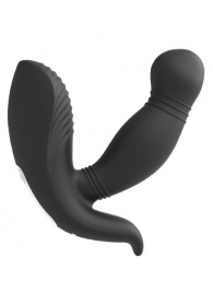 Черный вибромассажер простаты PROSTATE HERO - Dream Toys - в Челябинске купить с доставкой