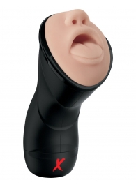Мастурбатор-ротик Deep Throat Vibrating Stroker - Pipedream - в Челябинске купить с доставкой