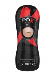 Мастурбатор-ротик Vibrating Oral Stroker - Pipedream - в Челябинске купить с доставкой