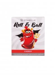 Стимулирующий презерватив-насадка Roll   Ball Cherry - Sitabella - купить с доставкой в Челябинске