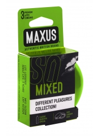 Презервативы в железном кейсе MAXUS Mixed - 3 шт. - Maxus - купить с доставкой в Челябинске