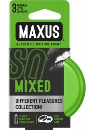 Презервативы в железном кейсе MAXUS Mixed - 3 шт. - Maxus - купить с доставкой в Челябинске
