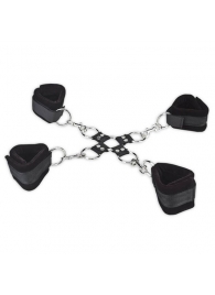 Комплект для сковывания из 5 предметов - Lux Fetish - купить с доставкой в Челябинске