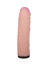 Черный пояс-трусики с насадкой  Гламур Dana  - 15,5 см. - LOVETOY (А-Полимер) - купить с доставкой в Челябинске