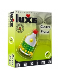 Презерватив LUXE Maxima  Сигара Хуана  - 1 шт. - Luxe - купить с доставкой в Челябинске