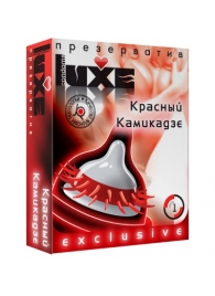 Презерватив LUXE  Exclusive   Красный Камикадзе  - 1 шт. - Luxe - купить с доставкой в Челябинске