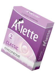 Классические презервативы Arlette Classic - 3 шт. - Arlette - купить с доставкой в Челябинске