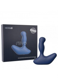 Синий вибромассажер простаты NEXUS REVO 2.0 с вращающейся головкой - Nexus Range - в Челябинске купить с доставкой