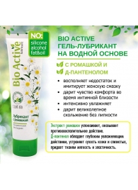 Лубрикант на водной основе Bio Active - 100 гр. - Биоритм - купить с доставкой в Челябинске