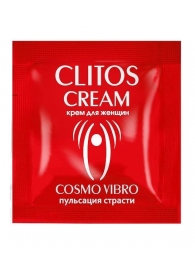 Пробник возбуждающего крема для женщин Clitos Cream - 1,5 гр. - Биоритм - купить с доставкой в Челябинске