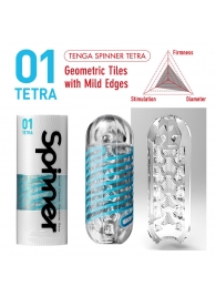 Мастурбатор SPINNER Tetra - Tenga - в Челябинске купить с доставкой
