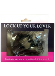 Черные меховые наручники Love с ключиками - Baile - купить с доставкой в Челябинске