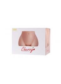 Мастурбатор-полуторс Cherry с вибрацией и двумя любовными тоннелями - KOKOS - в Челябинске купить с доставкой