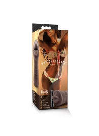 Коричневый мастурбатор-ротик Heather - Blush Novelties - в Челябинске купить с доставкой