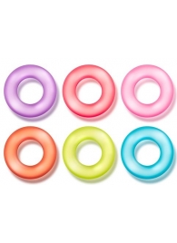 Набор из 6 эрекционных колец King of the Ring - Blush Novelties - в Челябинске купить с доставкой