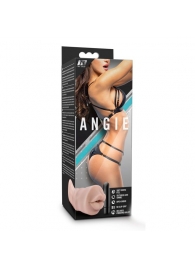 Телесный мастурбатор-ротик Angie - Blush Novelties - в Челябинске купить с доставкой
