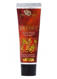 Интимный съедобный лубрикант JUICY FRUIT с ароматом фруктов - 30 мл. - БиоМед - купить с доставкой в Челябинске