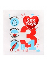 Гель-лубрикант на водной основе Sex Toys - 4 гр. - Биоритм - купить с доставкой в Челябинске