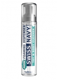Очищающая пенка для игрушек и тела Swiss Navy Toy   Body Cleaner Foamer - 207 мл. - Swiss navy - купить с доставкой в Челябинске