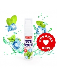 Гель-смазка Tutti-frutti со вкусом сладкой мяты - 30 гр. - Биоритм - купить с доставкой в Челябинске