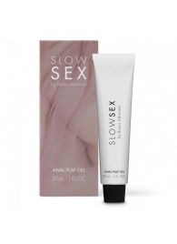 Лубрикант на водной основе Slow Sex Anal Play Gel - 30 мл. - Bijoux Indiscrets - купить с доставкой в Челябинске
