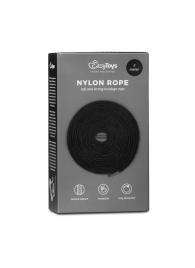 Черная веревка для бондажа Easytoys Bondage Rope - 5 м. - Easy toys - купить с доставкой в Челябинске