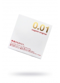 Супертонкий презерватив Sagami Original 0.01 - 1 шт. - Sagami - купить с доставкой в Челябинске