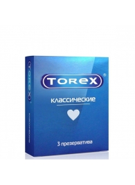 Гладкие презервативы Torex  Классические  - 3 шт. - Torex - купить с доставкой в Челябинске