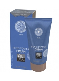 Возбуждающий крем для мужчин Penis Power Cream - 30 мл. - Shiatsu - купить с доставкой в Челябинске
