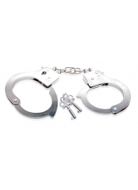 Металлические наручники Beginner s Metal Cuffs - Pipedream - купить с доставкой в Челябинске