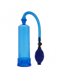 Синяя вакуумная помпа MENZSTUFF PENIS ENLARGER - Dream Toys - в Челябинске купить с доставкой