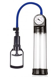 Прозрачная вакуумная помпа Sex Expert с манометром - Sex Expert - в Челябинске купить с доставкой