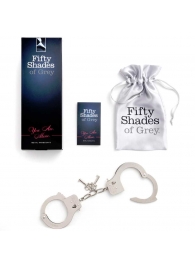 Металлические наручники Metal Handcuffs - Fifty Shades of Grey - купить с доставкой в Челябинске